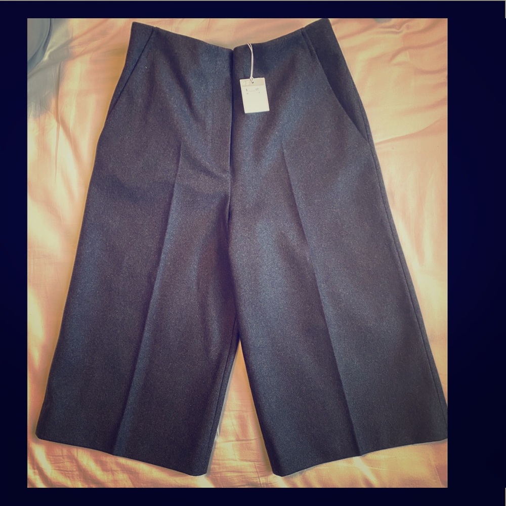 Cute Charcoal Culotte pants